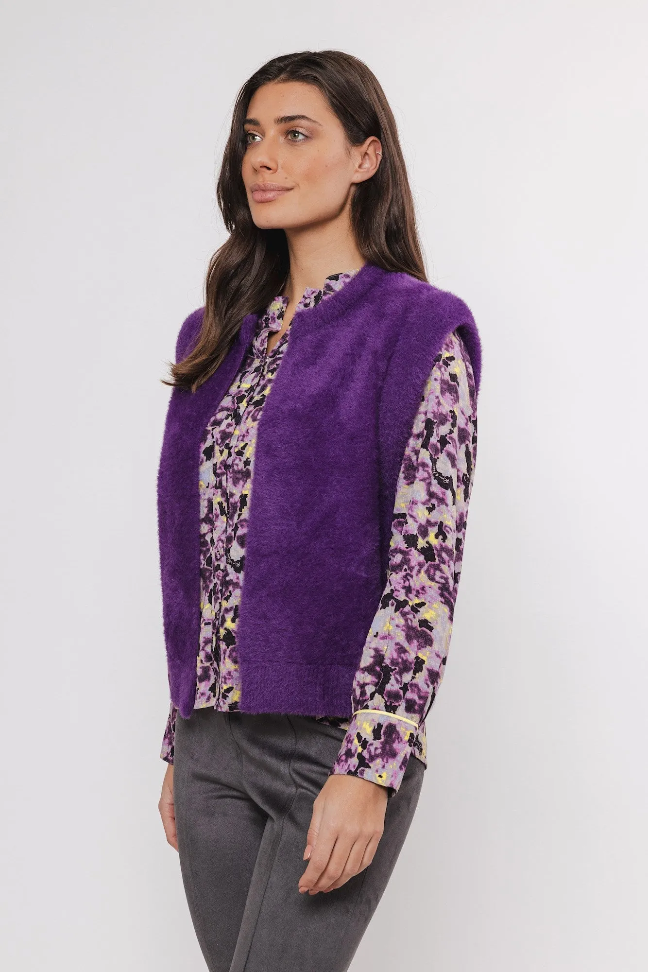 Elona Gilet - Purple