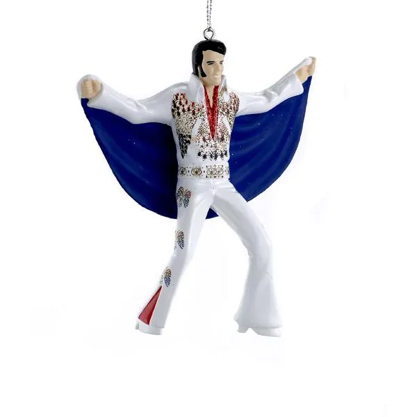 Elvis in White Eagle Suit with Cape Ornament, EP1141