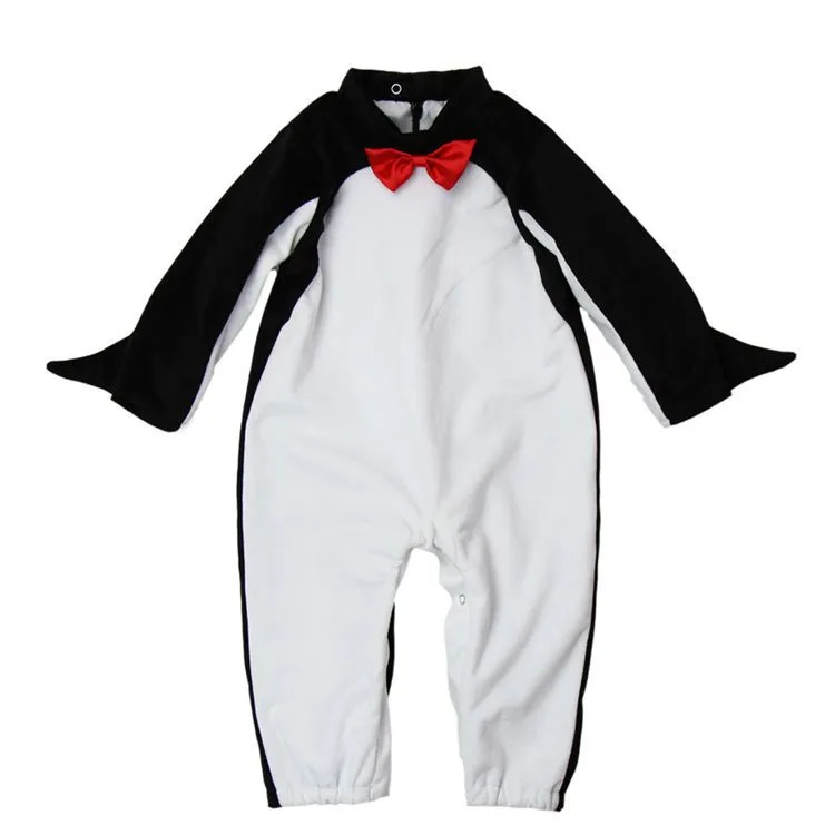 Fancydresswale baby Photography Props Penguin Bird Costume Jumpsuit Halloween Cosplay Costume(6 Months -24 Months))