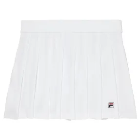 Fila Women's Essentials Woven Pleated Skort - White