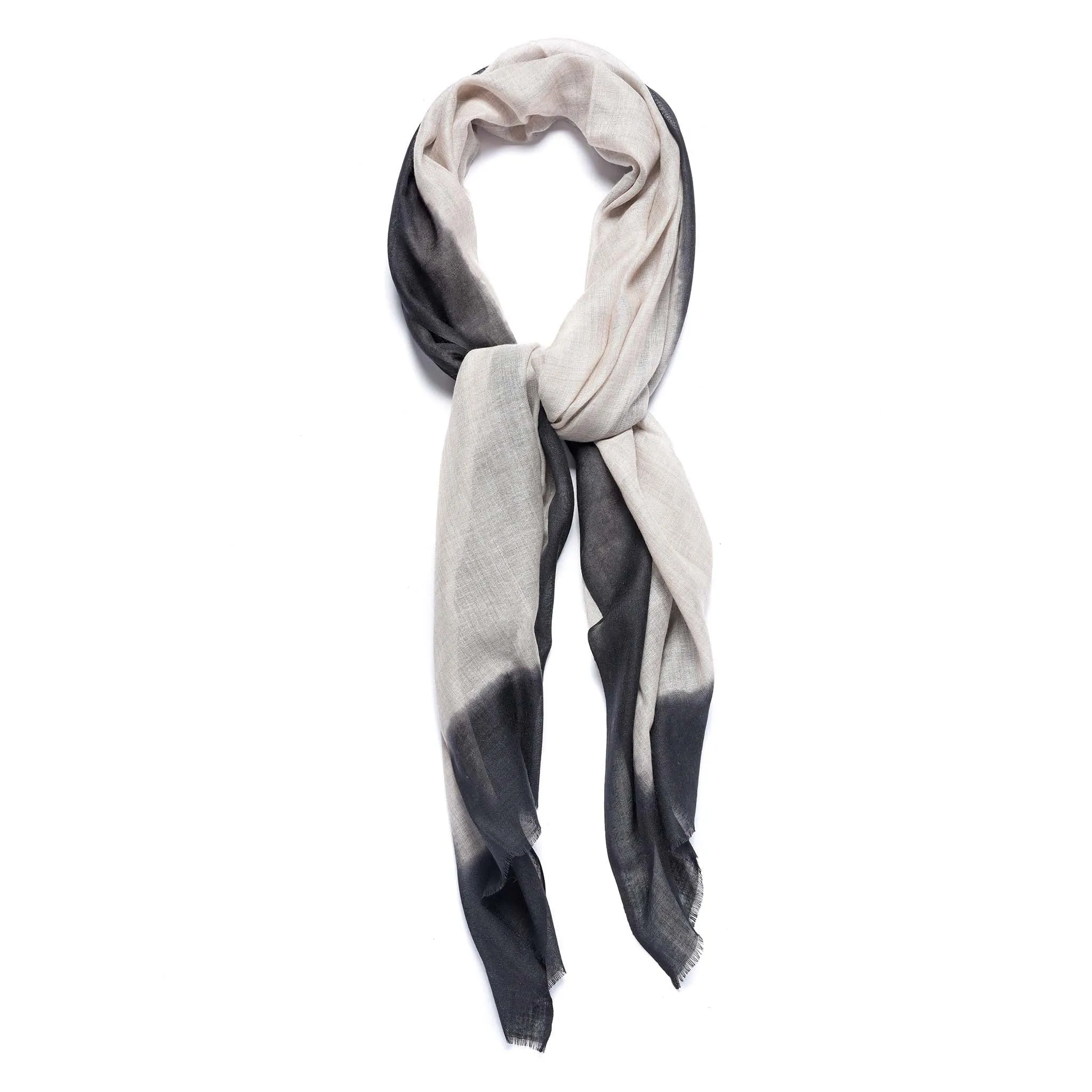 Fine Wool and Silk Scarf - Various Colours