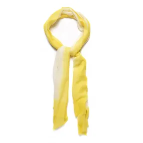 Fine Wool and Silk Scarf - Yellow