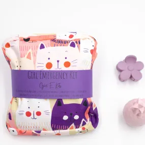 First Period Kit For Girls - I Love Cats