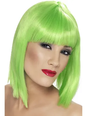 Green Glam Wig