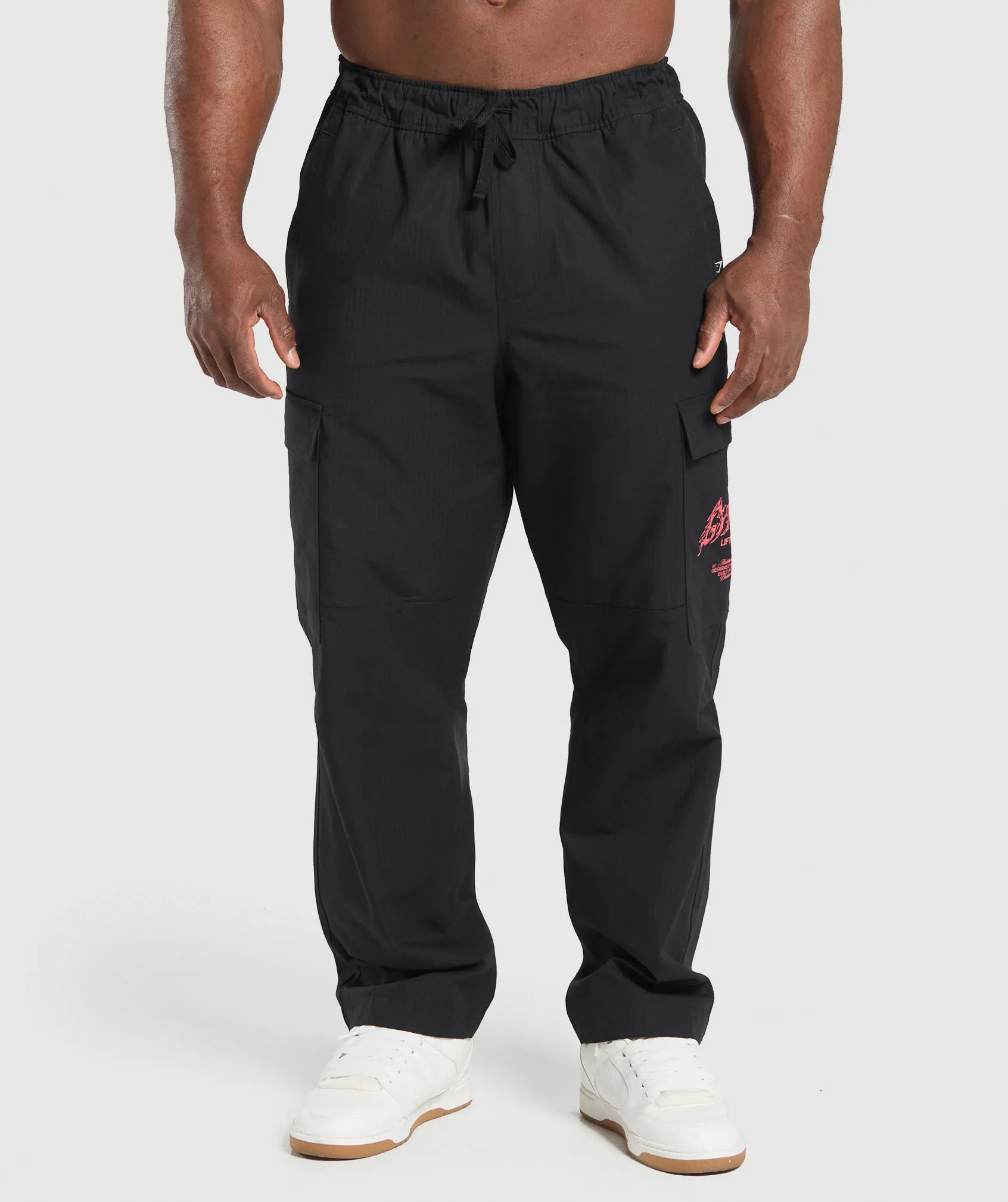 Gymshark Metal Lifting Cargo Pants - Black