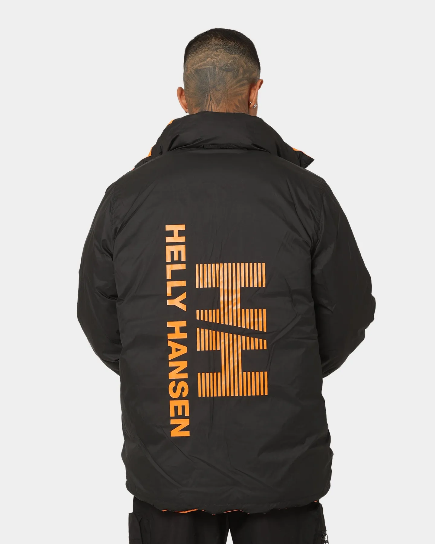 Helly Hansen HH Reversible Down Puffer Jacket Poppy Orange