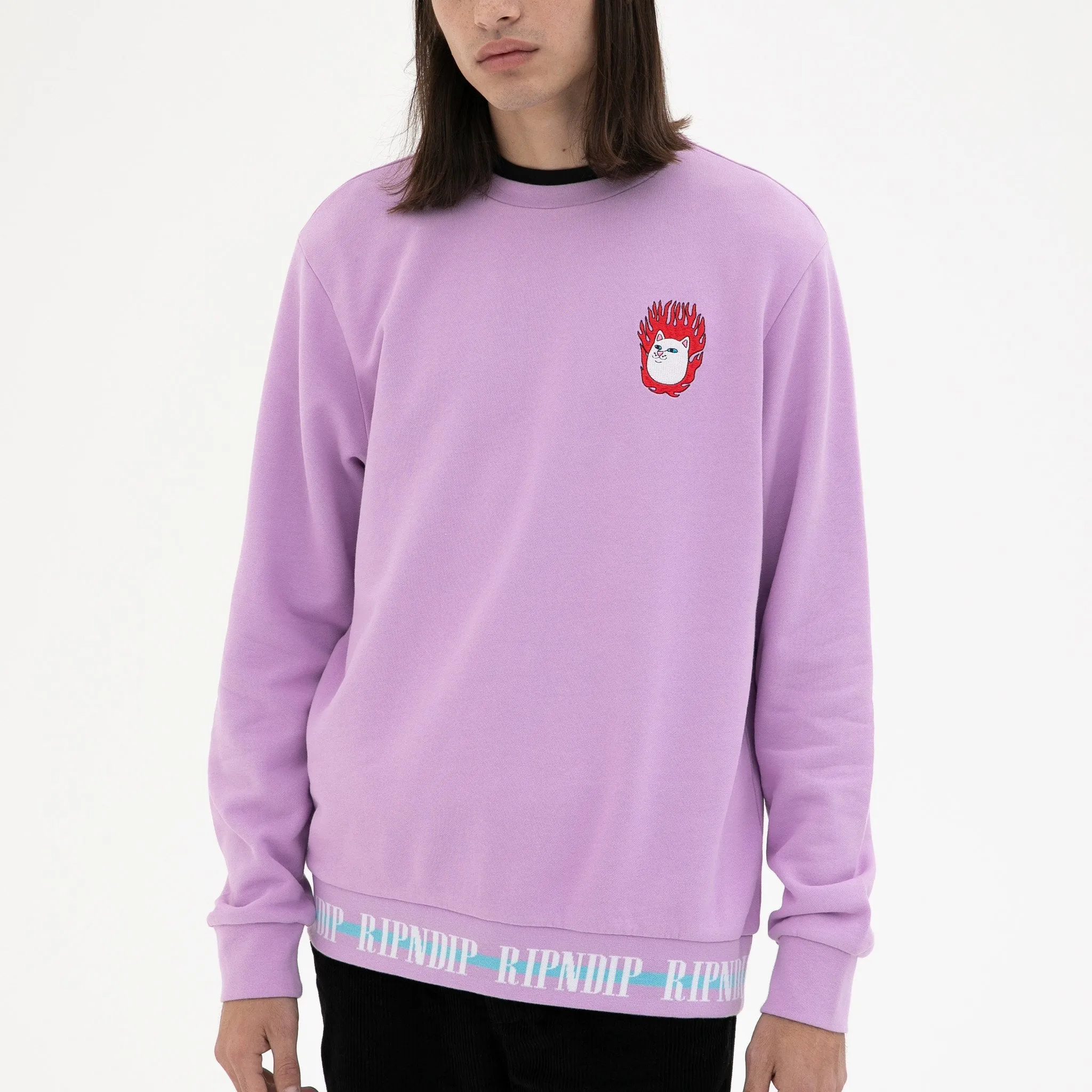 Ignite Crewneck Sweater (Lavender)