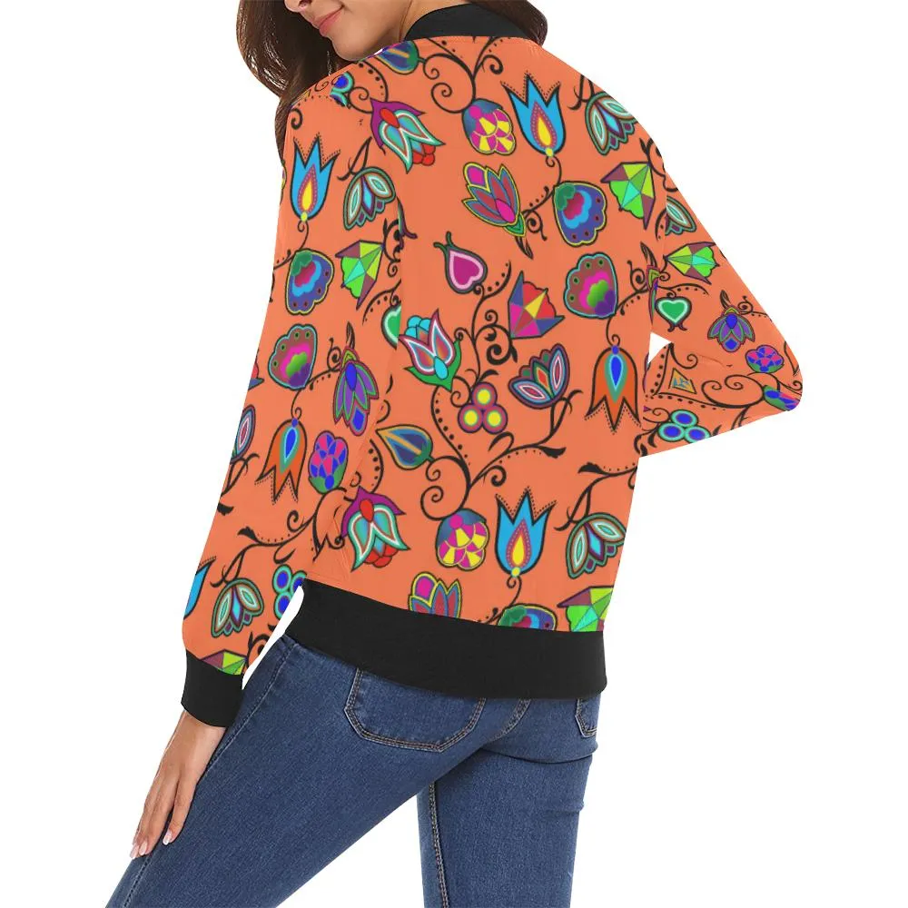 Indigenous Paisley - Sierra Bomber Jacket for Women