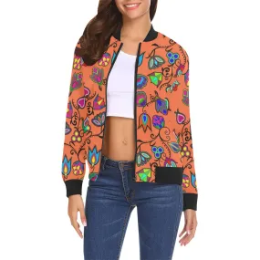 Indigenous Paisley - Sierra Bomber Jacket for Women