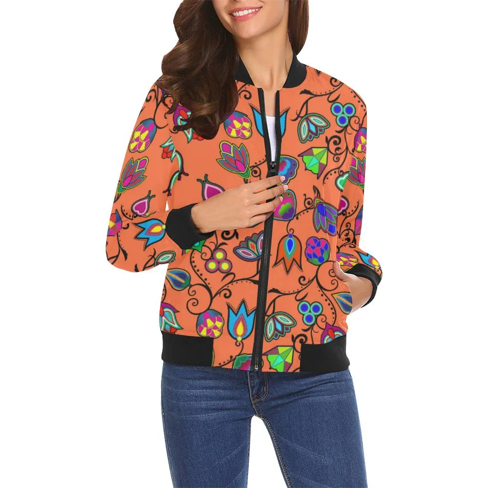 Indigenous Paisley - Sierra Bomber Jacket for Women