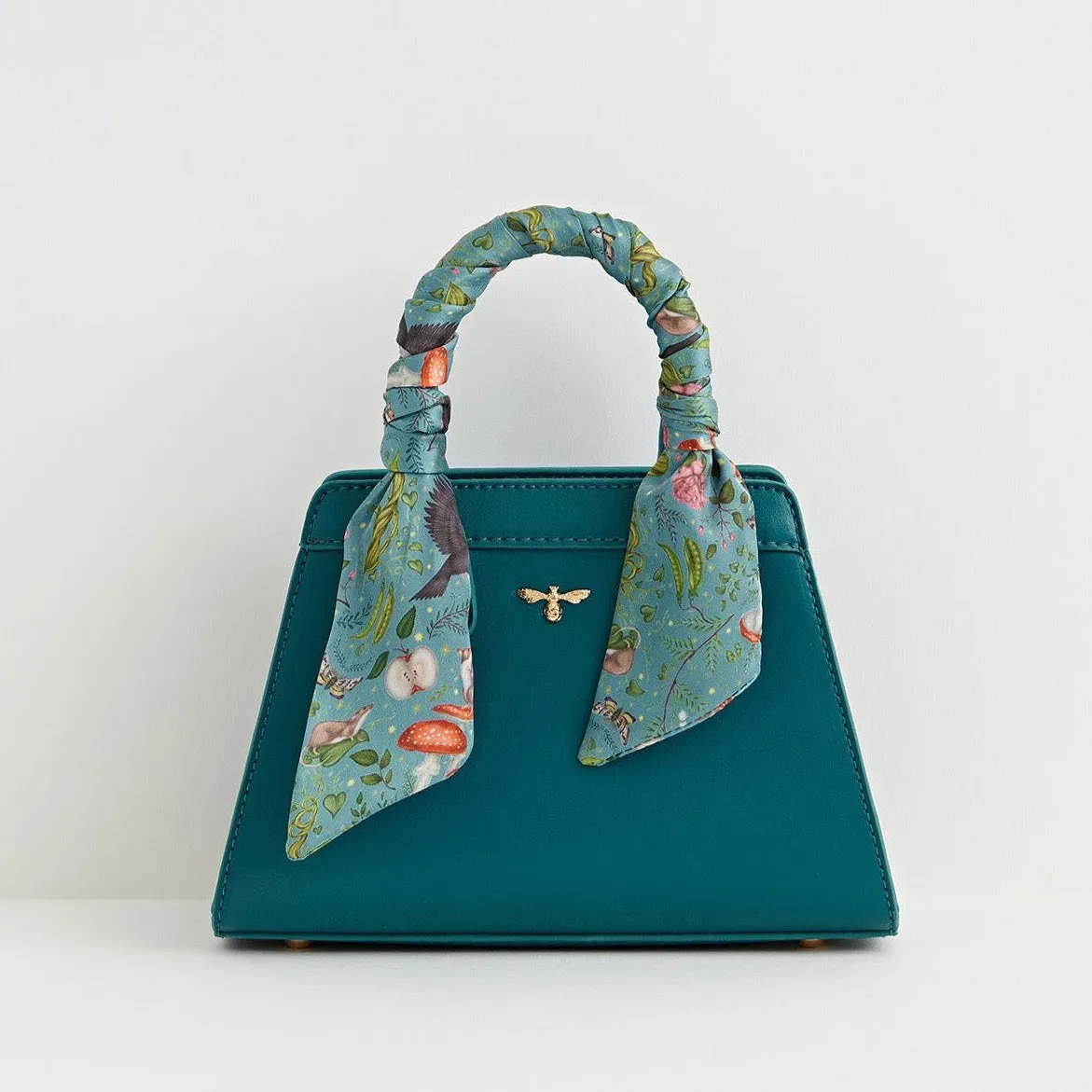 Into the Woods Mini Tote - Mermaid Teal