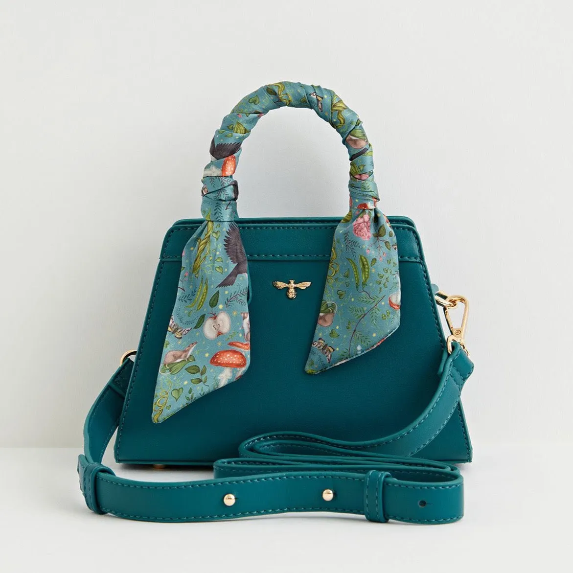 Into the Woods Mini Tote - Mermaid Teal