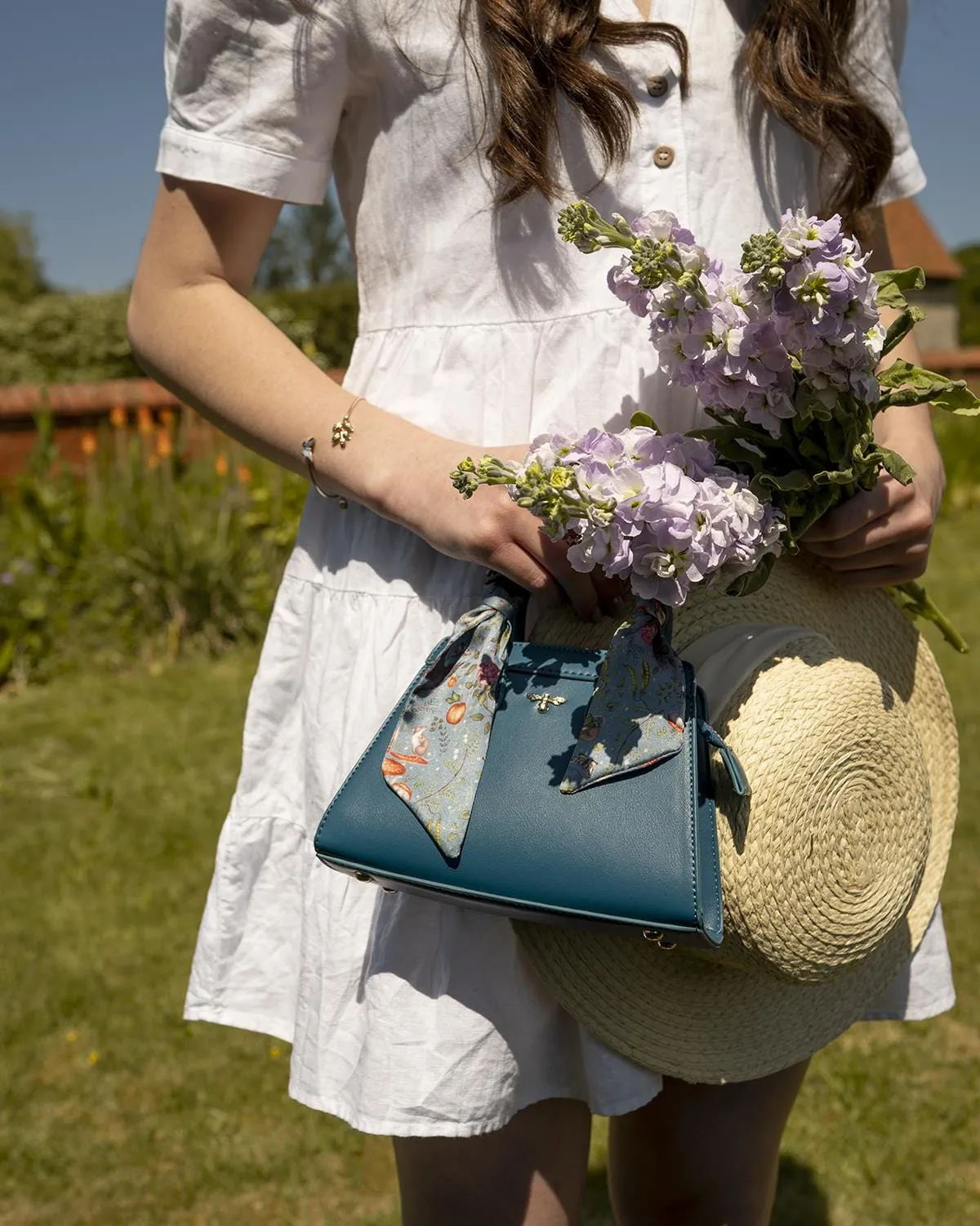 Into the Woods Mini Tote - Mermaid Teal