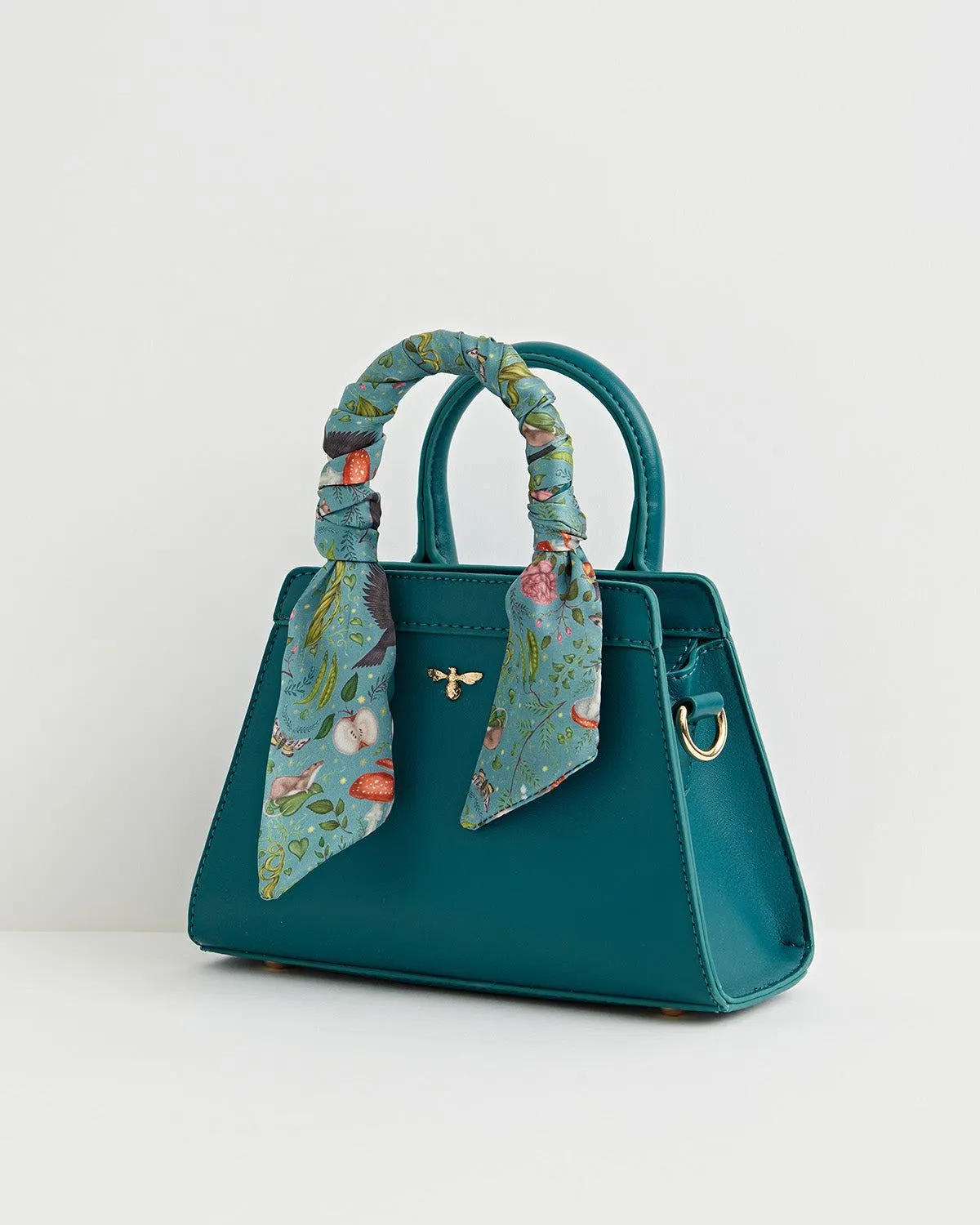 Into the Woods Mini Tote - Mermaid Teal