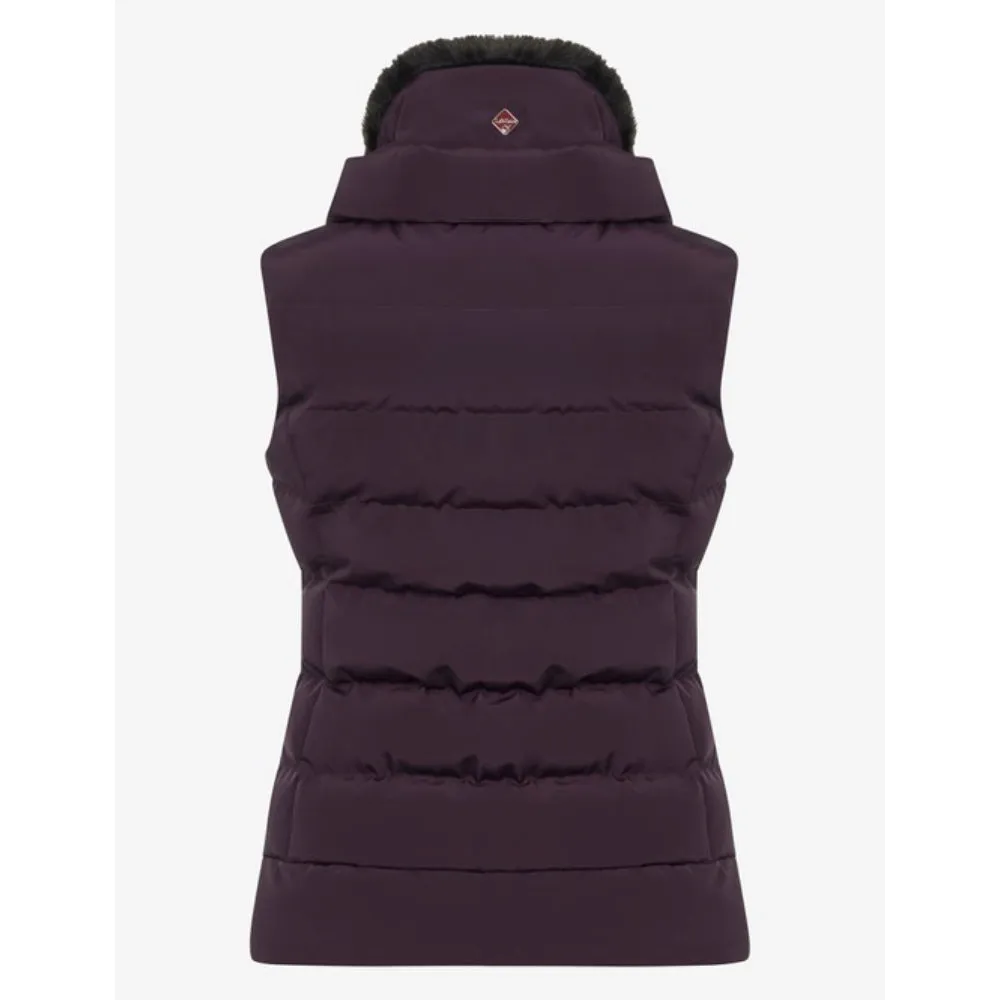 IT02237 LeMieux Women's Loire Winter Gilet Vest - Fig