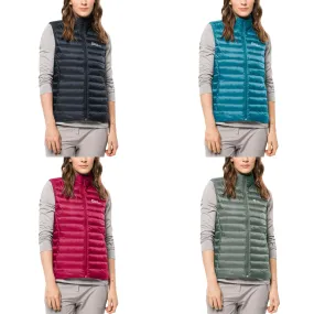 Jack Wolfskin Womens Pack & Go Packable Down Bodywarmer Gilet