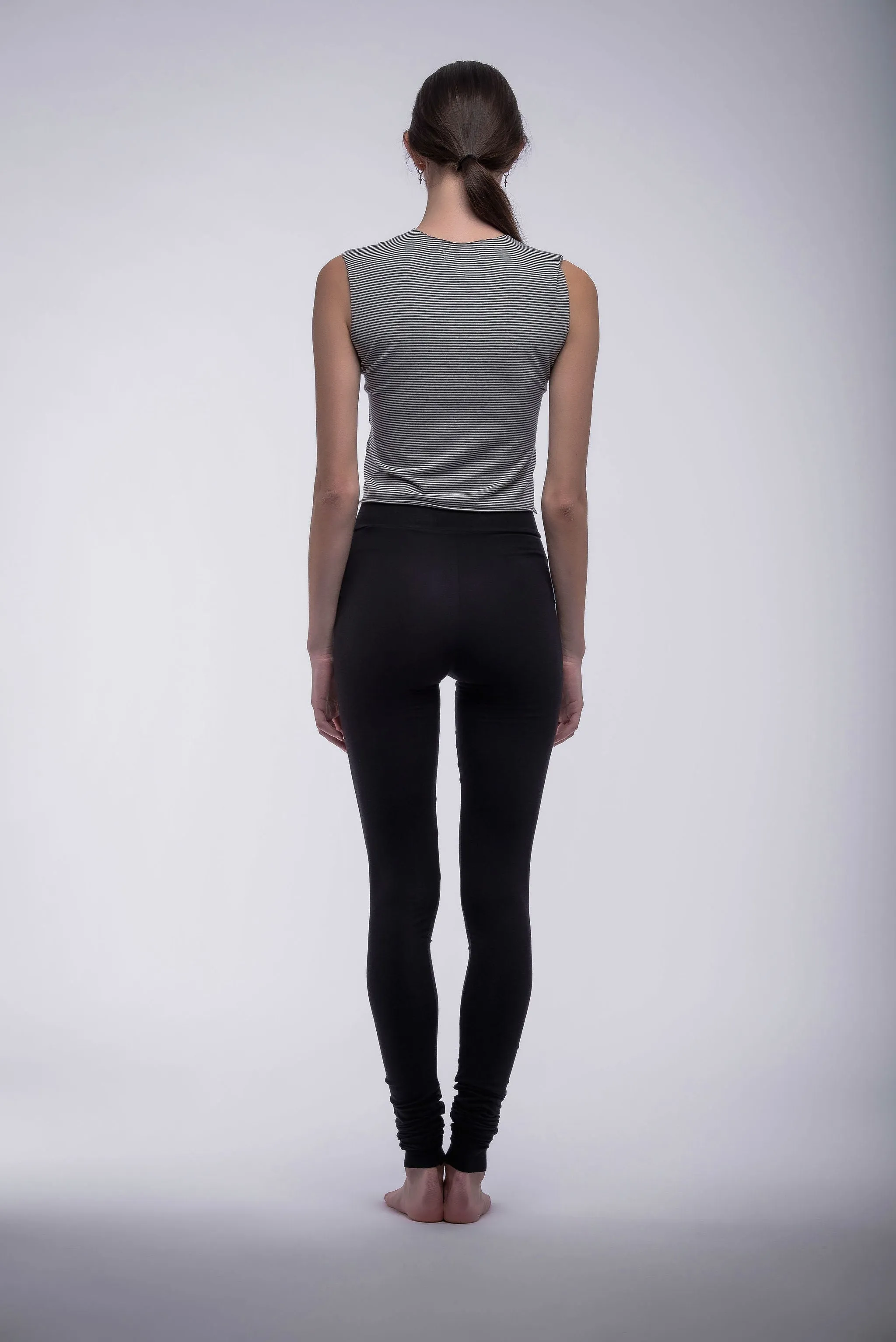 Jules "stacked" bamboo jersey leggings