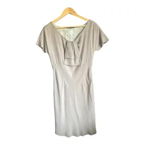 Kaliko Taupe Short Sleeved Dress UK Size 10