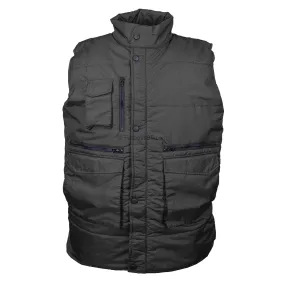 Kam Military Multi Pocket Gilet - KBS KV115 - Black