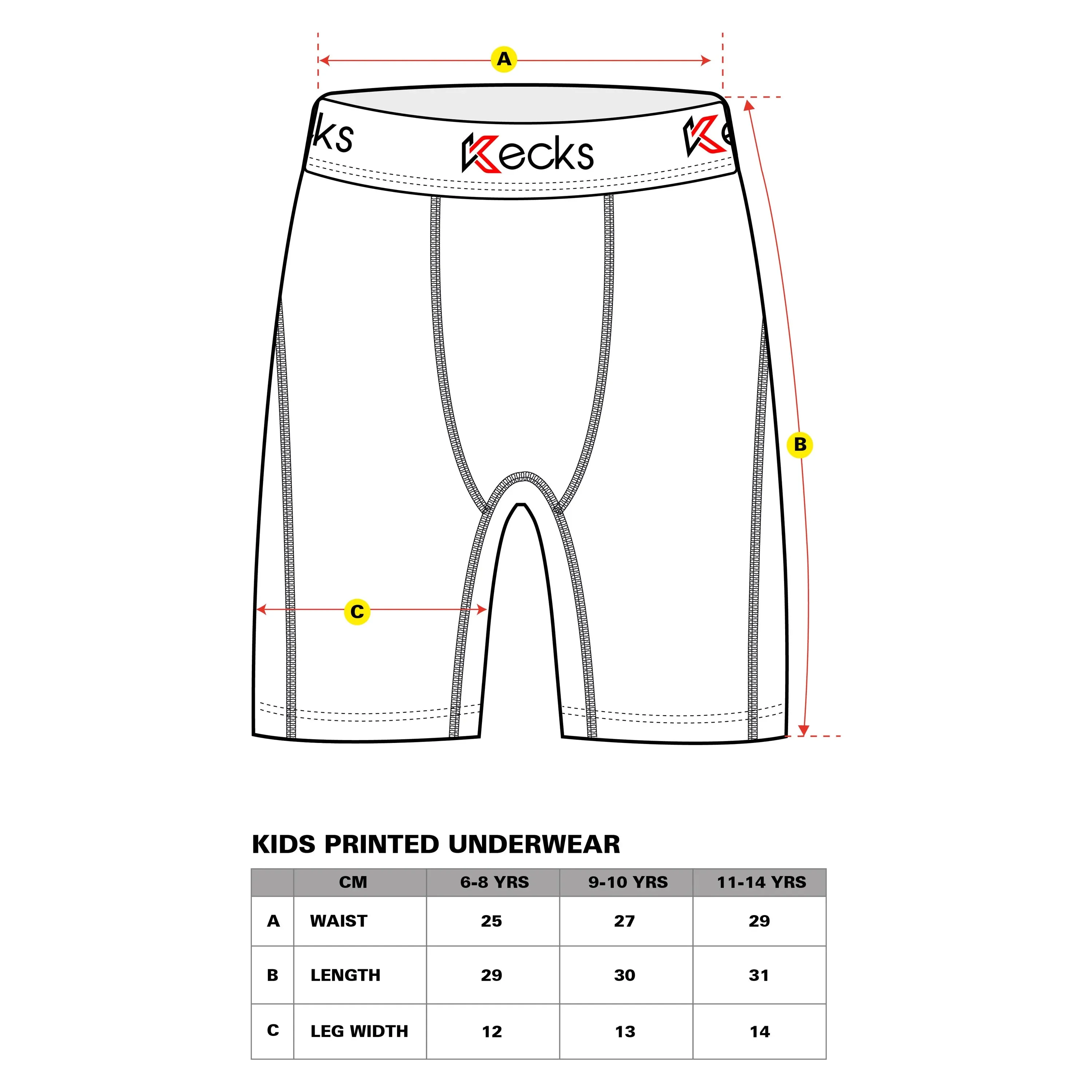 Kecks Hologram Kids Underwear