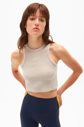 Kiki Rib Crop, Vintage White