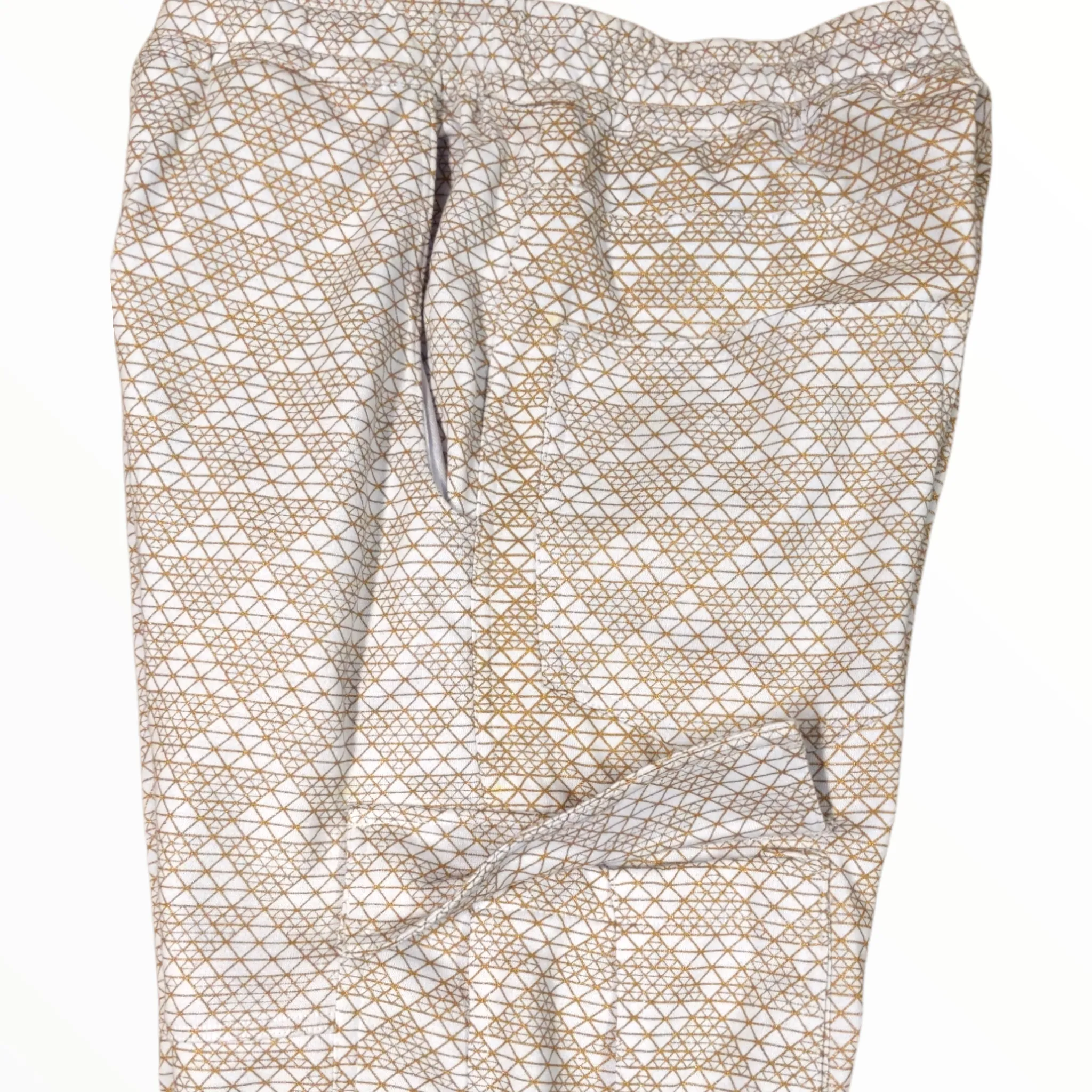 Last one! Small only. Men's Cargo pants with pyramid print