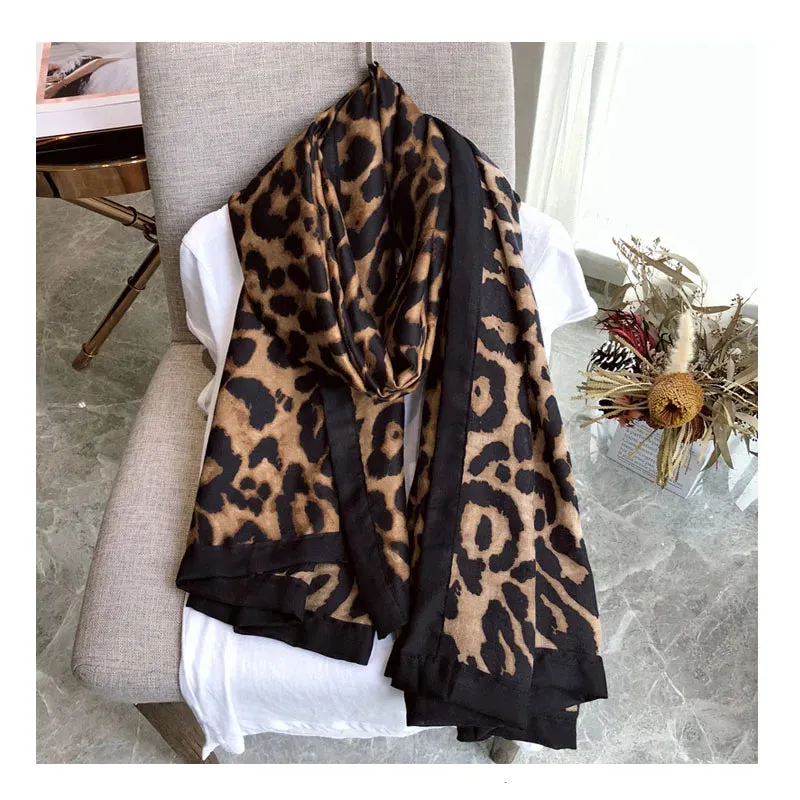 Leopard Pashminas