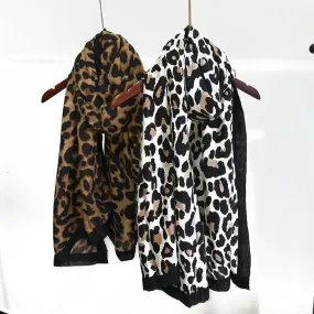 Leopard Pashminas