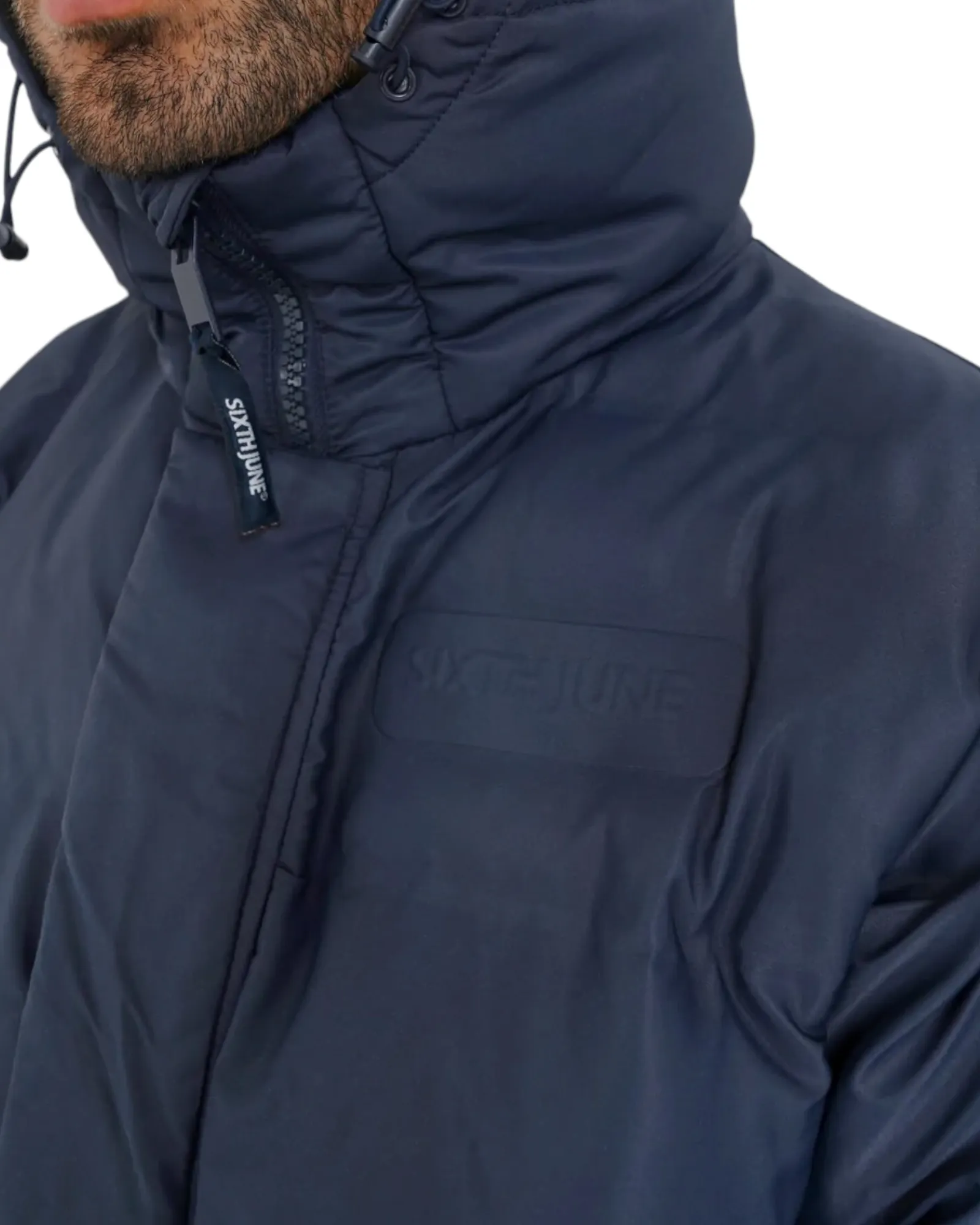 Logo Puffer Jacket SJ Darkblue