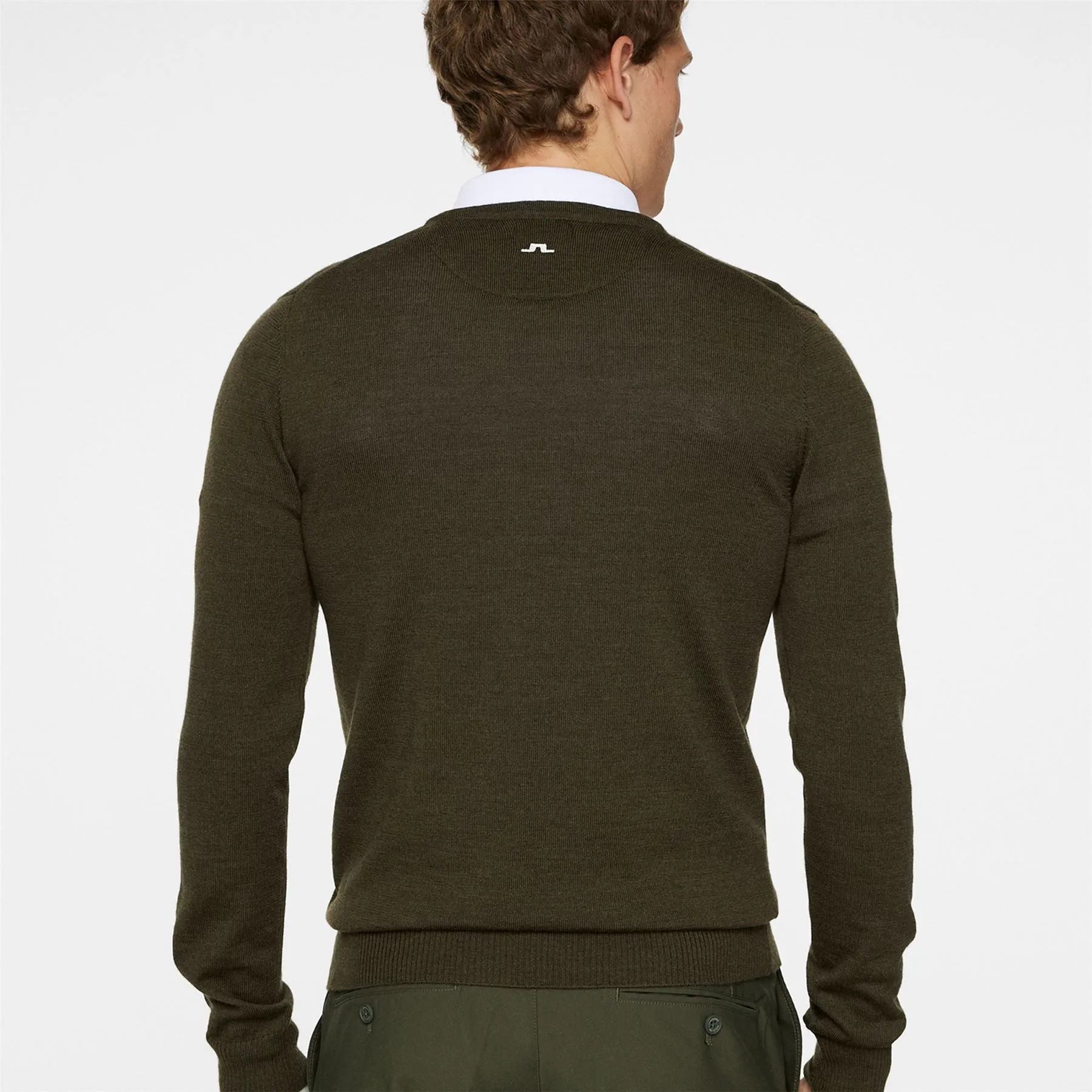 Lymann Knitted Sweater Forest Green - AW24