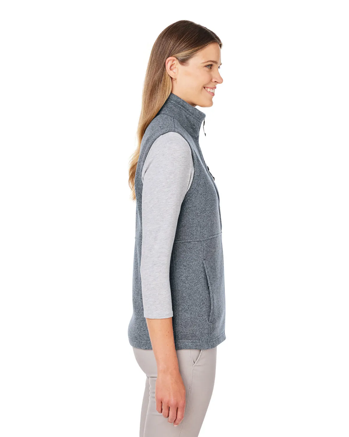 Marmot Ladies Dropline Vests, Steel Onyx