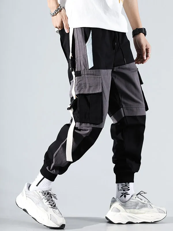 Men's Buckle Detail Cargo Pants