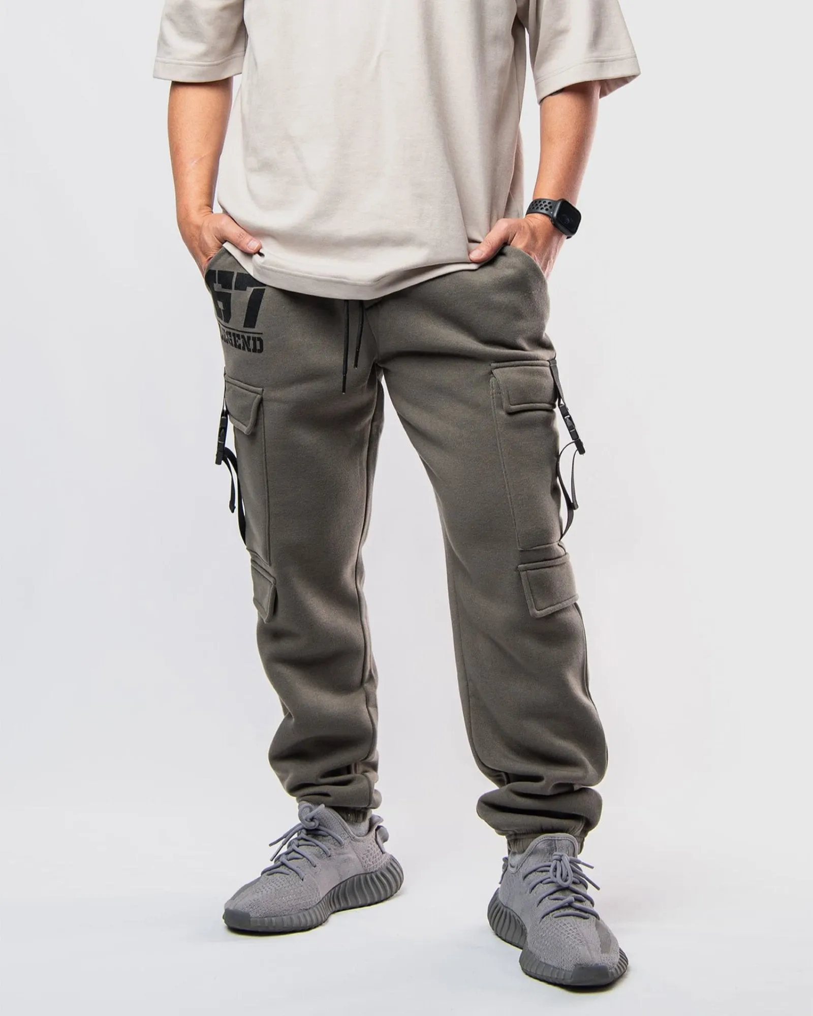 MEN'S ELASAH FLEECE CARGO JOGGERS