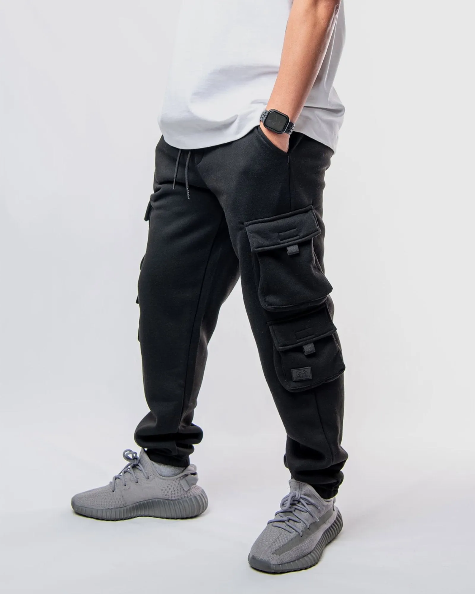 MEN'S HILKIAH FLEECE UTILITY CARGO JOGGERS