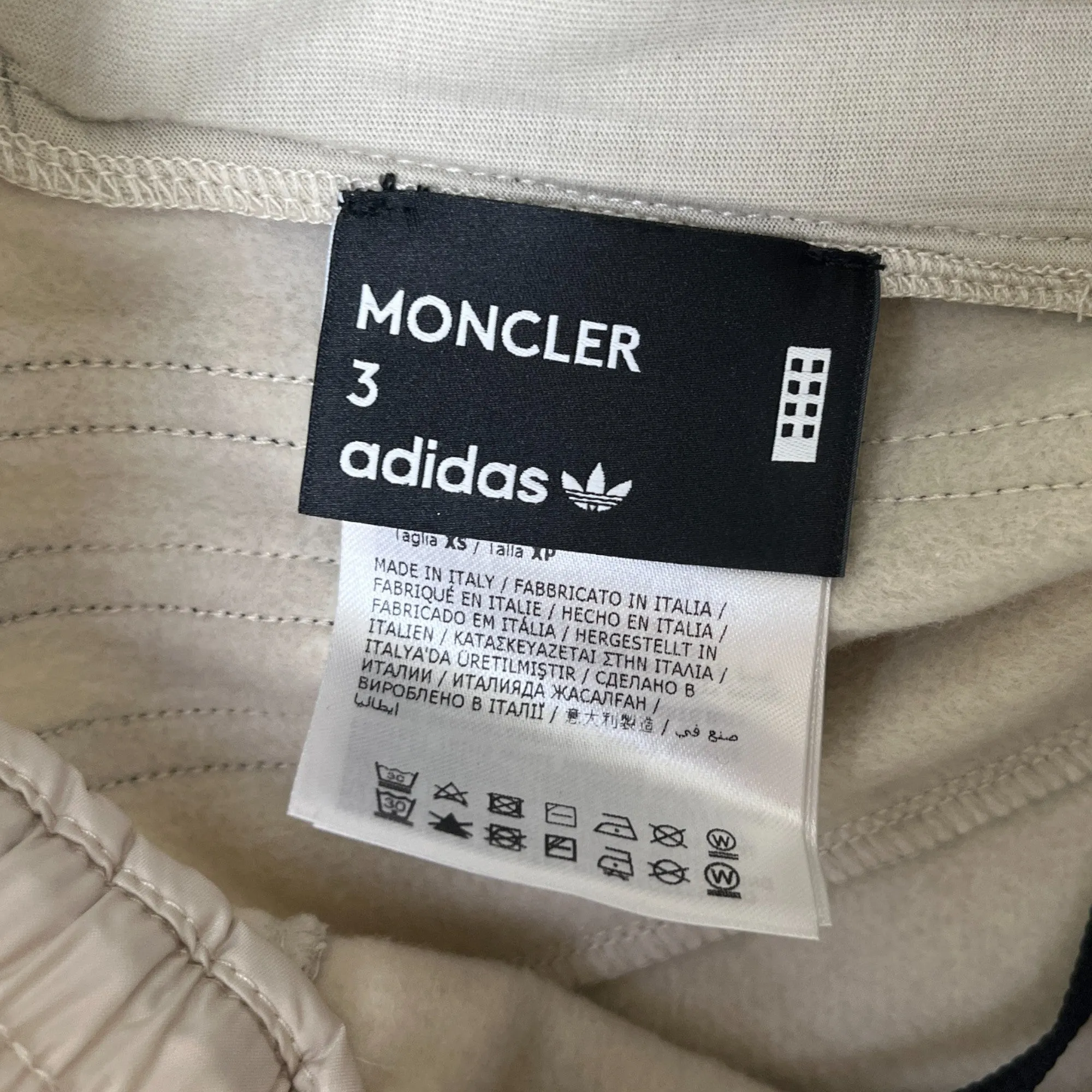 Men's X Adidas Joggers Beige Size XS