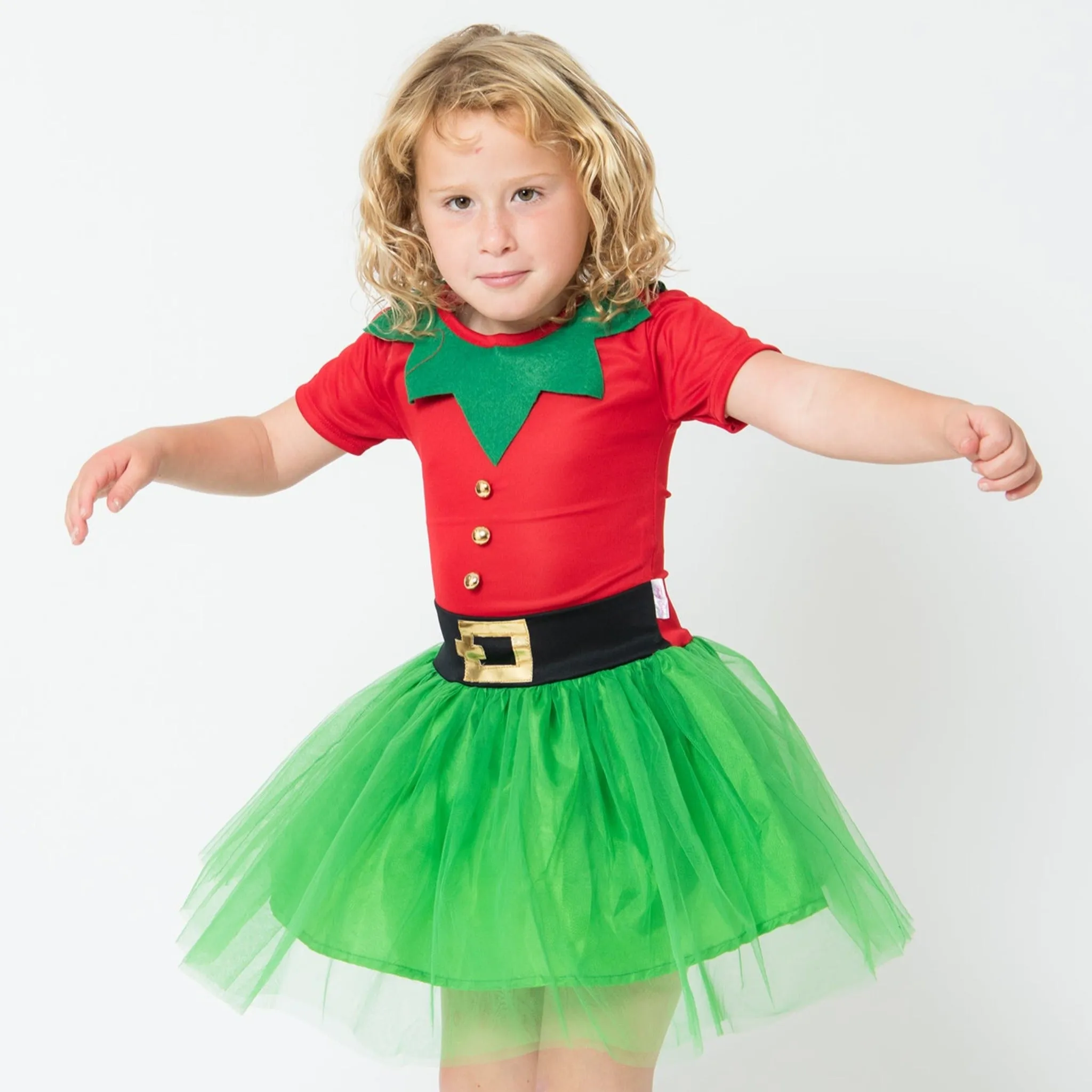 Merry Elfmas Dress Pack of 4 Mixed Sizes