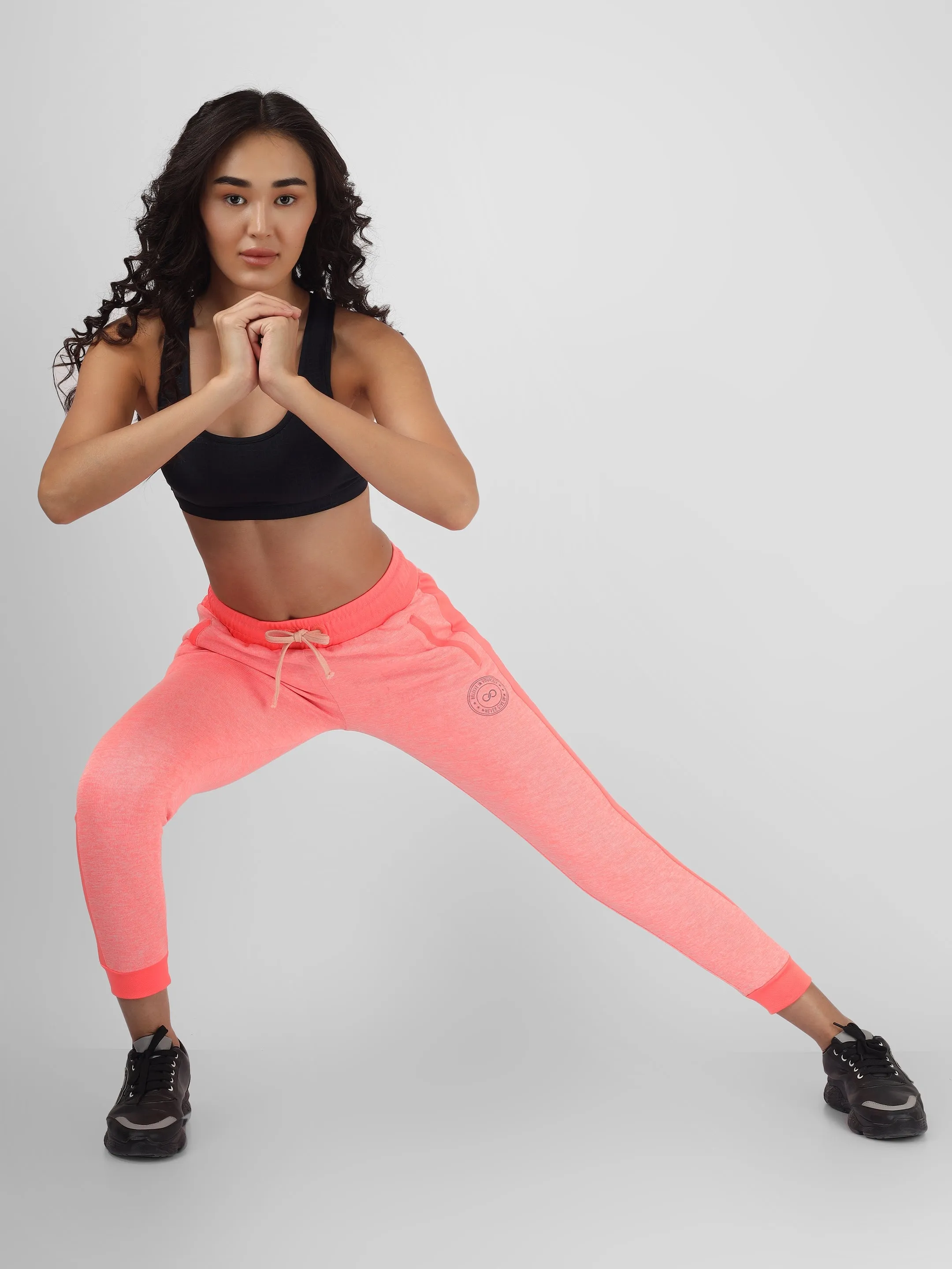 Neon Pink Marl All Day Joggers