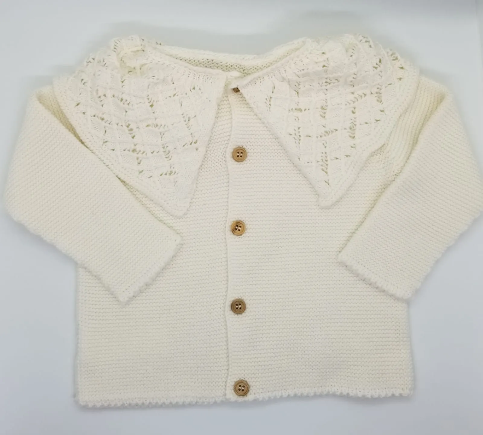 Nueces Ivory Knit Sweater