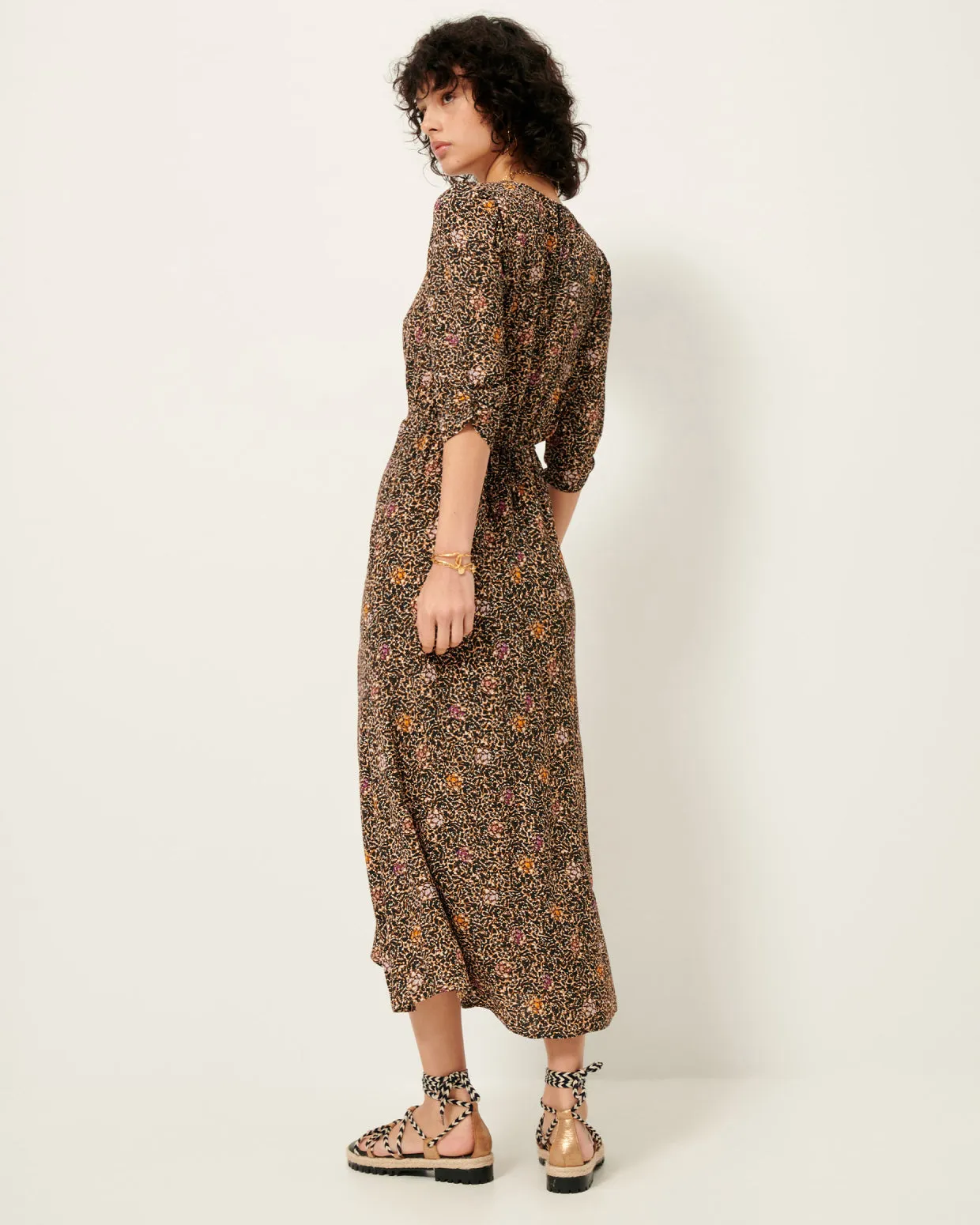 Nylia Dress in Floy Joy