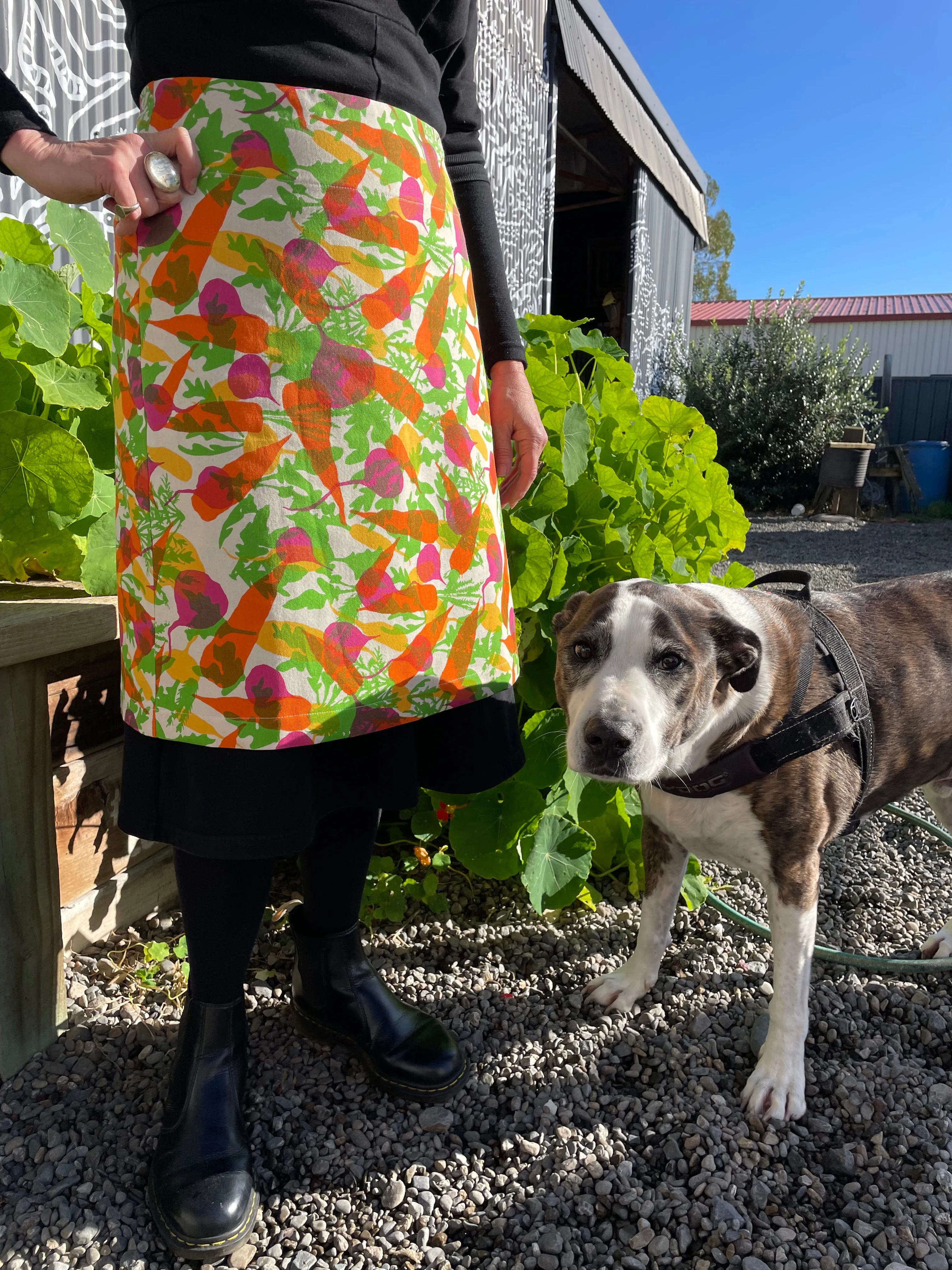 PATCH POCKET Skirt Veggies