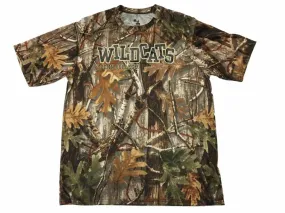 Penn College Wildcats Badger Sport Camo SS Crew Performance T-Shirt (L)