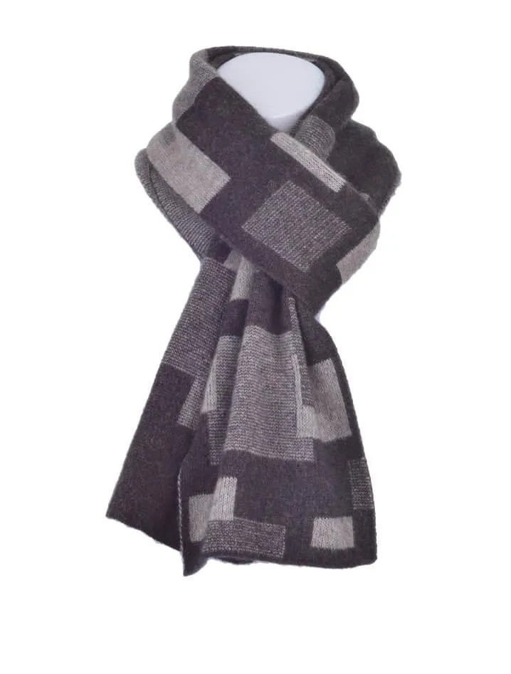 Possum Merino Jacquard Scarf