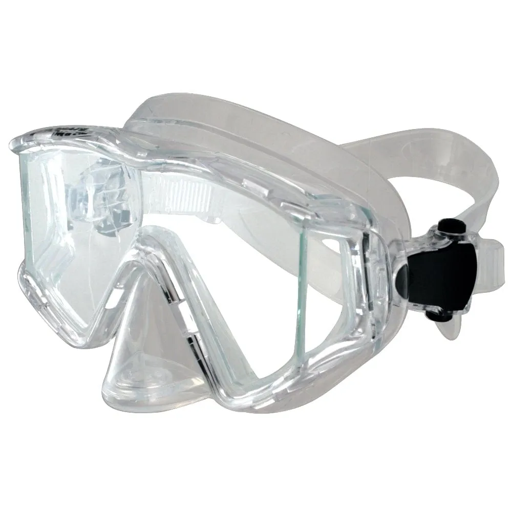 Promate NEW Three-Lenses Edgeless Scuba Dive PURGE Mask - MK399