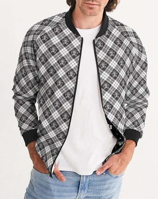 Punk Majesty Tartan Men's Bomber Jacket