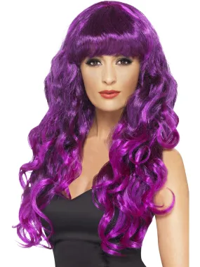 Purple Long Siren Wig