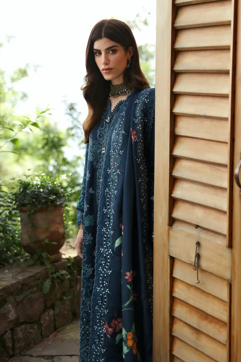 Qalamkar Qlinekari Fall/Winter Linen – LM-10 TULA