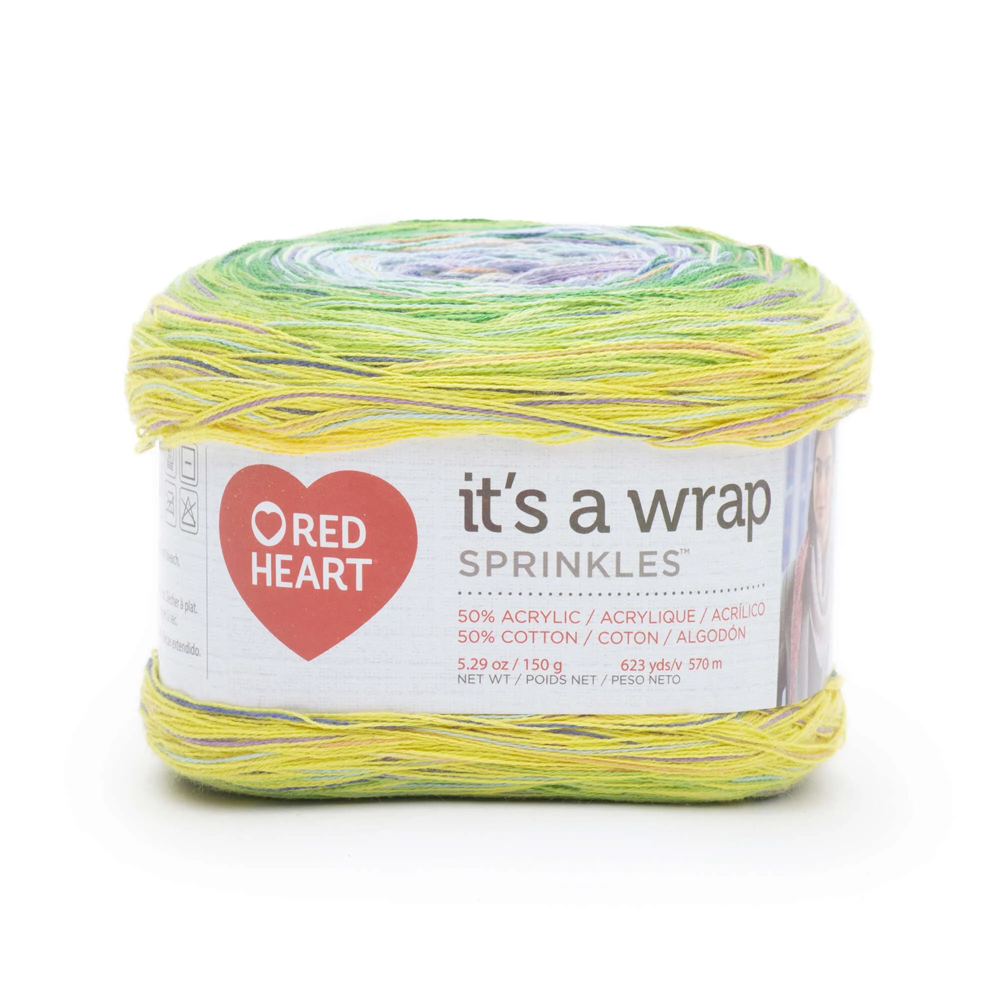 Red Heart It's a Wrap Sprinkles Yarn (150G/5.3oz) - Discontinued shades