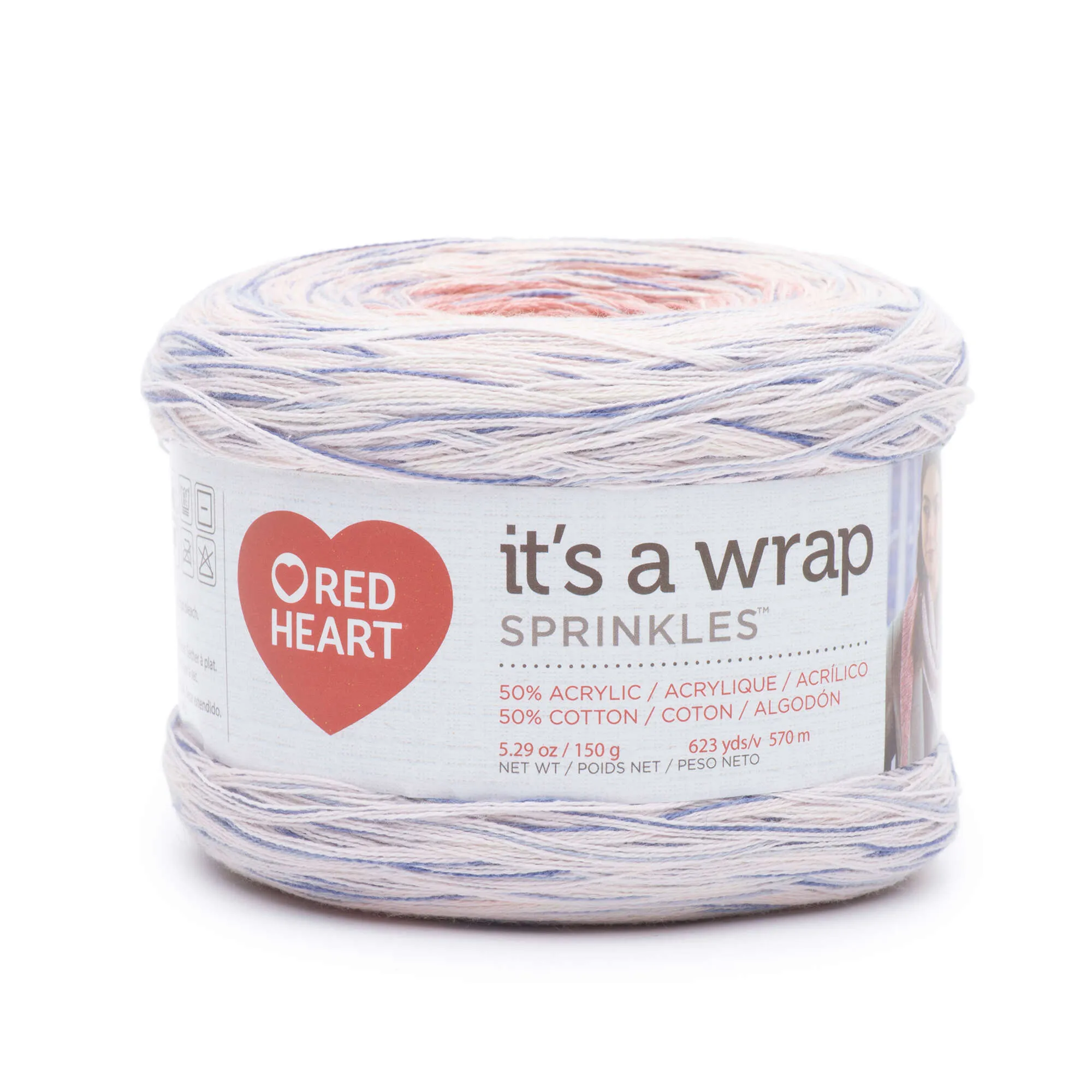 Red Heart It's a Wrap Sprinkles Yarn (150G/5.3oz) - Discontinued shades