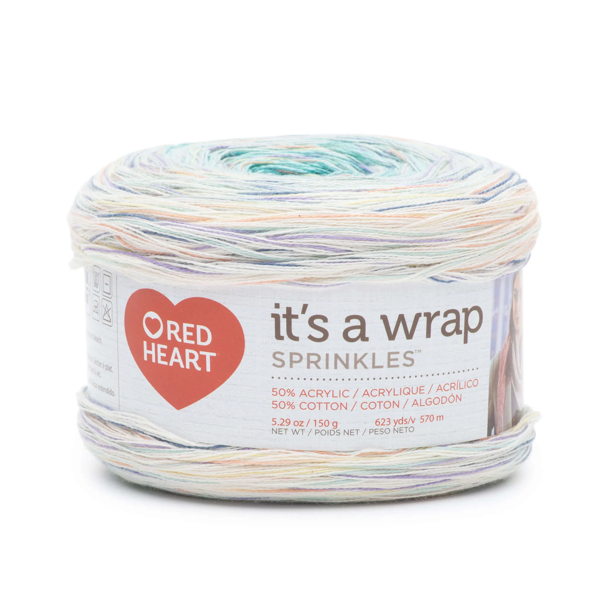 Red Heart It's a Wrap Sprinkles Yarn (150G/5.3oz) - Discontinued shades