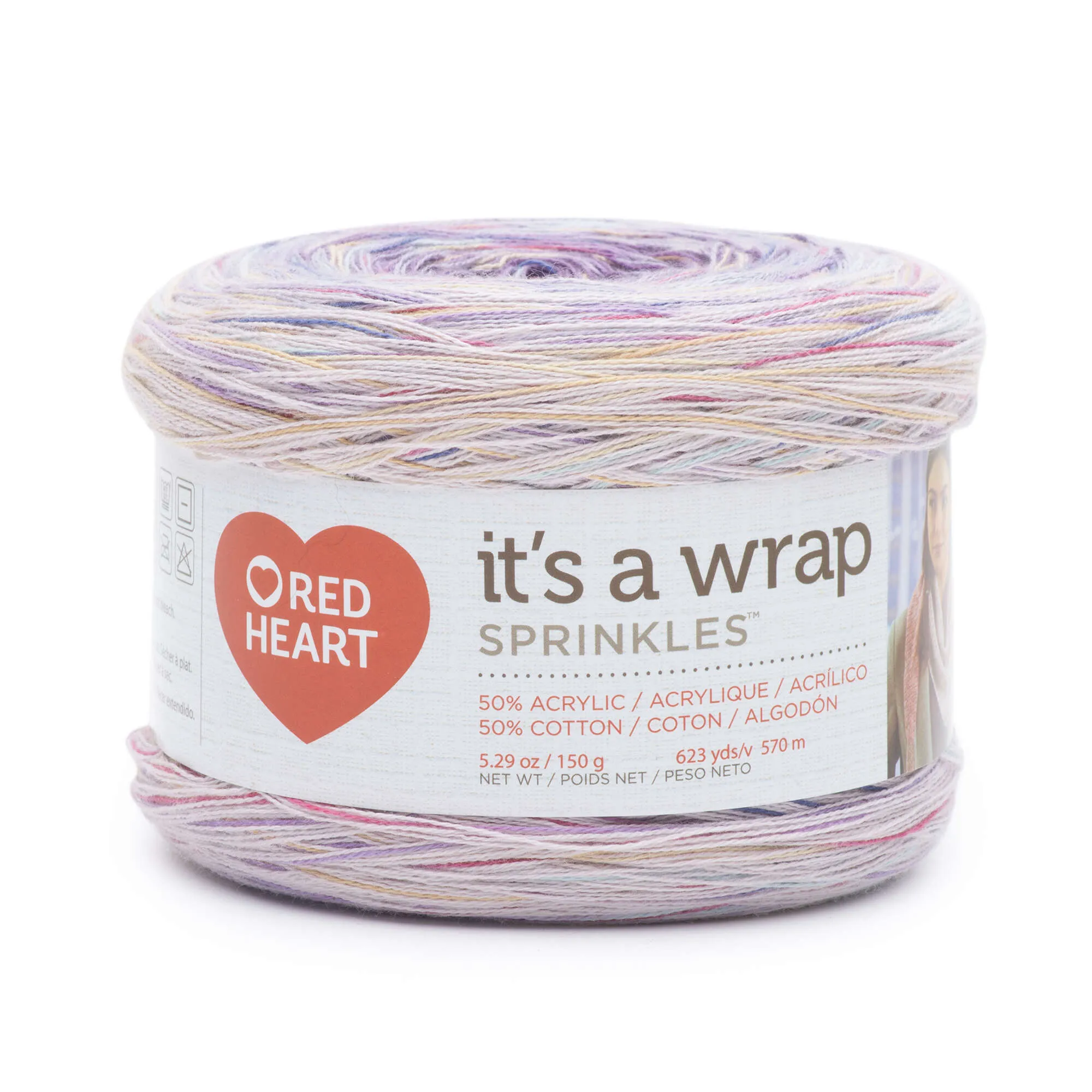 Red Heart It's a Wrap Sprinkles Yarn (150G/5.3oz) - Discontinued shades